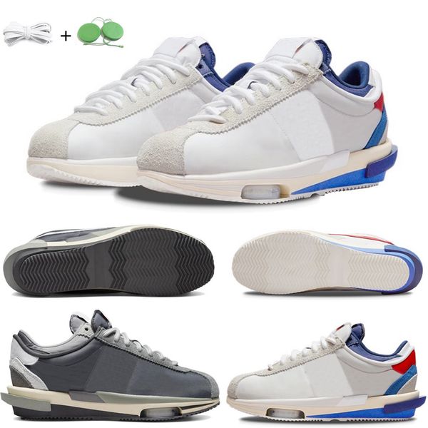 

2023 4.0 men women running shoes sneaker white university red varsity royal iron grey dark grey dq0581-100 mens trainers sports sneakers siz