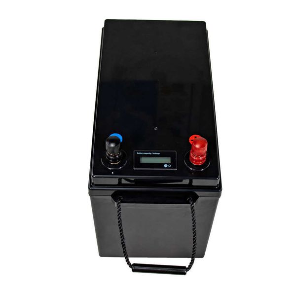 

12v 200ah lifepo4 power battery 4000 cycles for 12.8v rv campers golf cart off-road off-grid solar wind