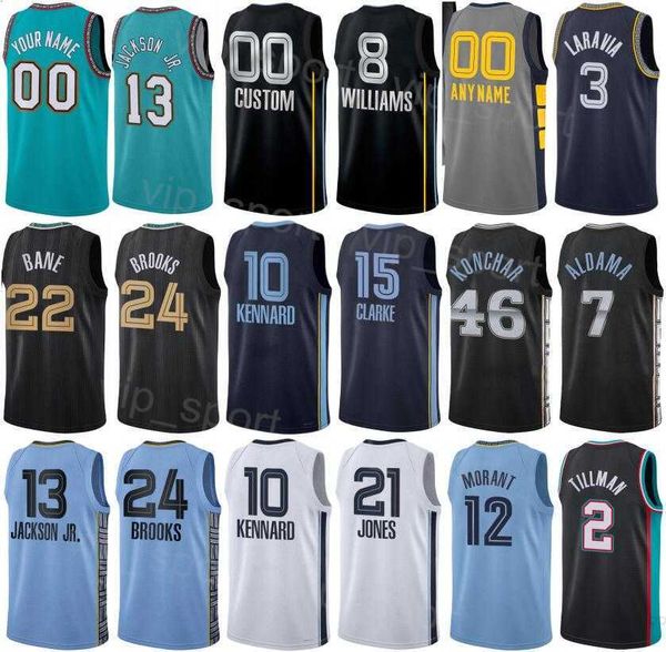 

printed classic statement basketball tyus jones jersey 21 ziaire williams 8 xavier tillman 2 jake laravia 3 david roddy 27 santi aldama 7 br, Black;red