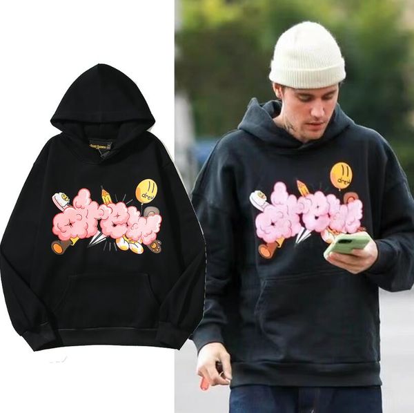 

c2450 black mens hoodie fleece jumper designer hoodies streetwear pullover sweatshirt men's clothing