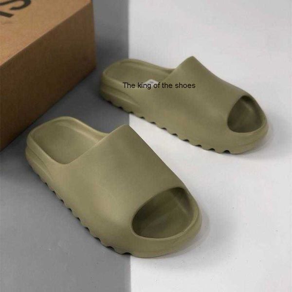 

women desert sand earth bone slides slippers mens white pure core enflame resin slides sandals eva outdoor summer beach slipper men, Black