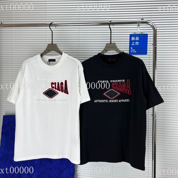 

22ss designer letter printed t shirts tee sweatshirt fashion high street short sleeves summer casual t-shirt breathable men women crew neck, Black;brown