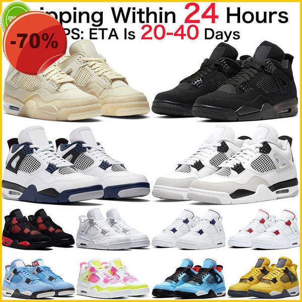 

sandals jumpman 4 4s basketball shoes mens military black cat white oreo bred midnight navy sail red thunder university blue motorsports men