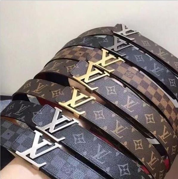 

pv2 men v designers belts classic fashion luxury casual letter l smooth buckle womens mens leather belt width 3.8cm with 15c ysl louis vui&#, Black;brown