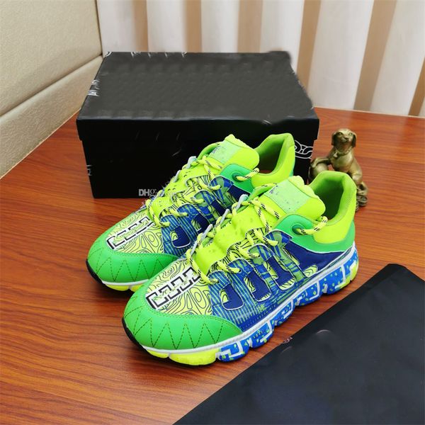 

designer trigreca running shoes luxury sneakers medusa sports shoes fashion casual trainer women men sneaker dfhcvb