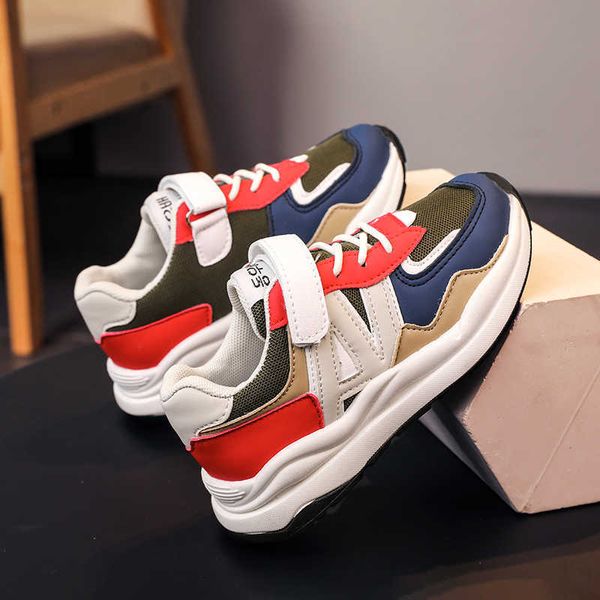 

sneakers children shoes four seasons all match boys girls casual shoes soft net surface kids shoes outdoor non slip kids sneakers g230217, Black;red