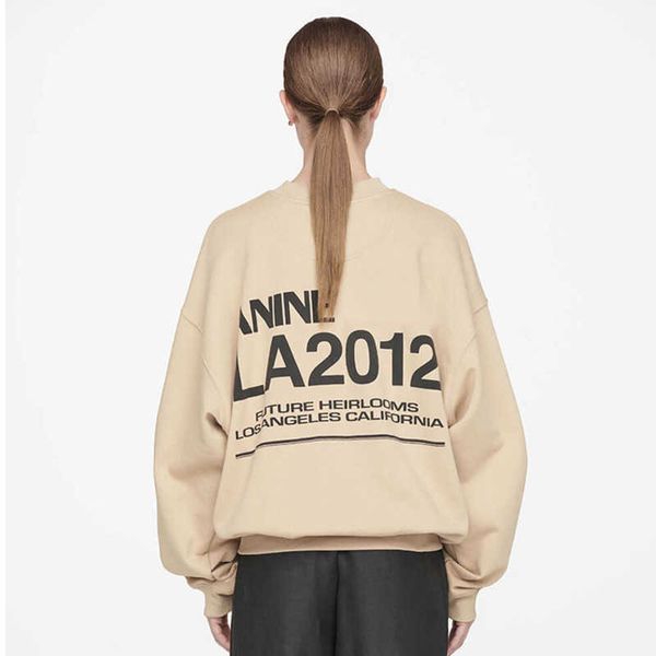 

yiciya womens hoodie anine brand new sweatshirt women france designer fashion streetwear letter printing pullovers femme casual sweater luxu, Black