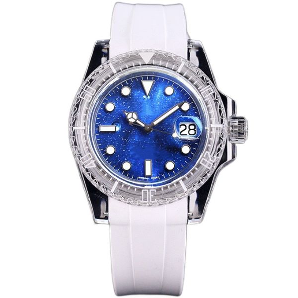 

men's casual watch designer watches 41mm watches automatic mechanical 2824 movement watches stainless steel movement montre watch for m, Slivery;brown