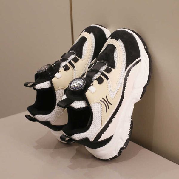 

sneakers spring autumn mesh children's sneakers casual slip on sports shoes for kids comfortable soft sole boys girls running shoes g23, Black;red