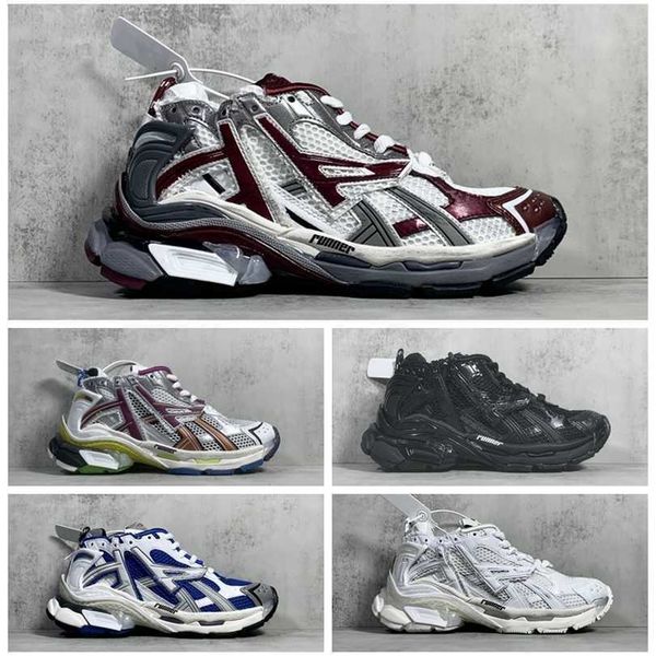 

7a runner 7.0 designers demna casual shoes high trainers running shoe black white trend all-match jogging hiking size 36-45 women men qualit