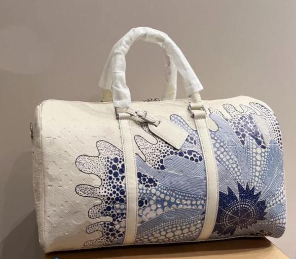 

cc designer travel bag keepall bandouliere duffel luggage bags men backpack handbag women printing shoulder crossbody genuine leather monogr