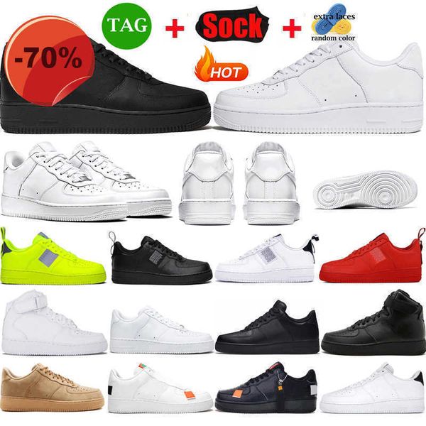 

sandals ones og skateboarding shoe 1 sneakers casual shoes men women fashion sports cut white black outdoor trainers sneakers