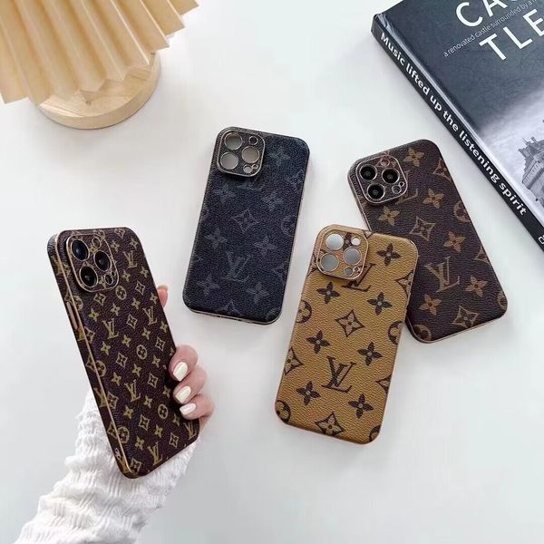 

electroplated vintage fashion designer pattern phone cases for iphone 13 mini 13pro 12 12pro 11 pro max x xs max xr 8 7 plus case cover