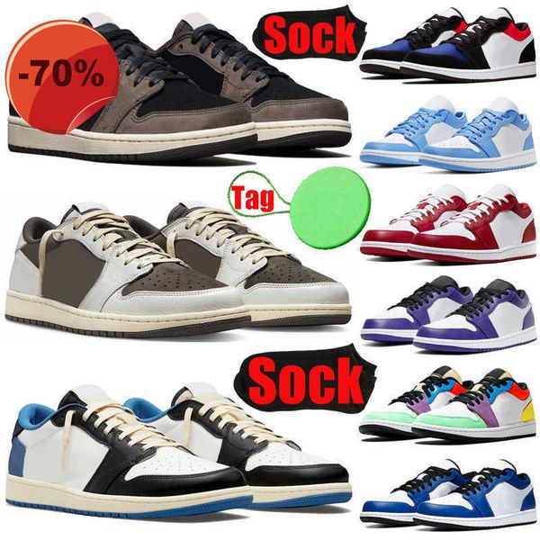 

sandals jumpman sandals 1 1s lows basketball shoes for mens womens l, Black