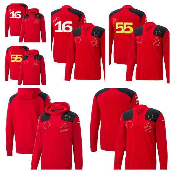 

f1 formula one racing suit men's red team suit 2023 new season racer sweater coat