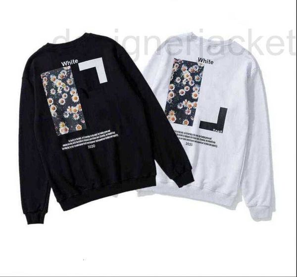 

men's hoodies & sweatshirts designer white hoodies fashion mens flower hoodie women hooded casual harajuku pullovers streetwear sweatsh, Black