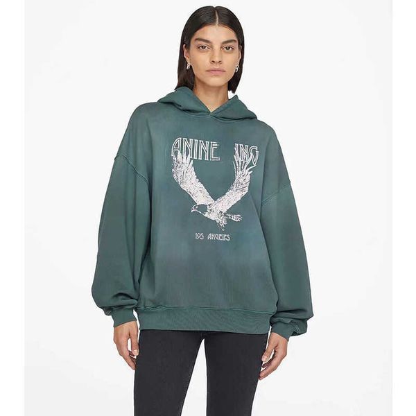 

yiciya womens hoodie sweatshirt anine brand eagle printing new hood woman cotton hoodys y2k clothes design sweater classic women pullover sw, Black