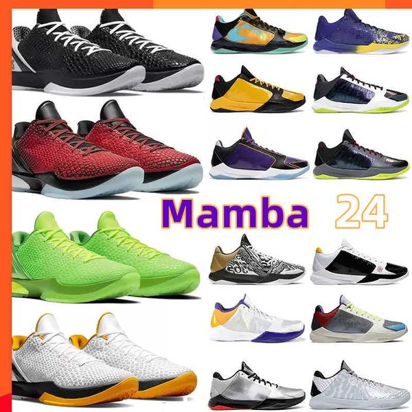 

mamba basketball shoes men 5 rings protro bruce lee del sol kb6 zk5 mambacita grinch chaos mens alternate outdoor sports trainers laker lake