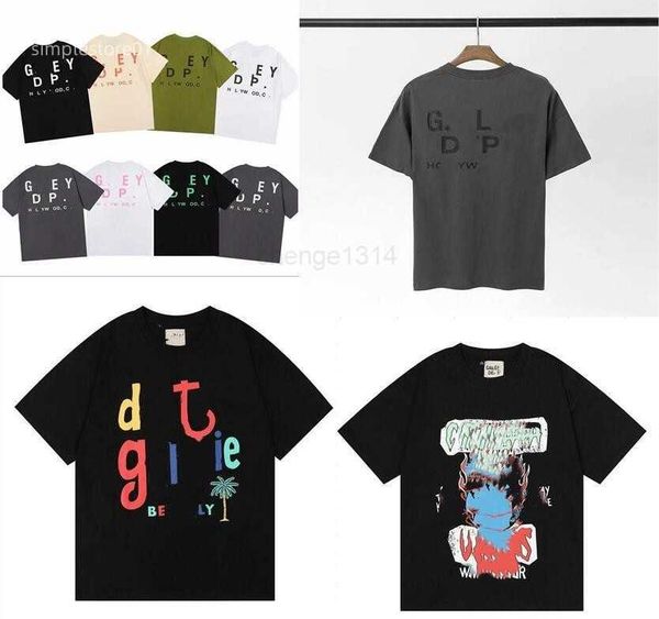 

tees galleryse depts t shirts mens women designer t-shirts galleryes cottons man s casual shirt luxurys clothing street shortsd27l, White;black