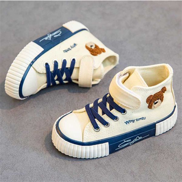 

sneakers children cartoon canvas shoes boys girls casual low-high help shoes baby spring autumn breathable single fashion sneakers g230217, Black;red