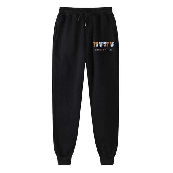 

men's pants autumn brand trapstar men jogging training pant sportswear joggers summer running swearing sweatpan0wnd, Black