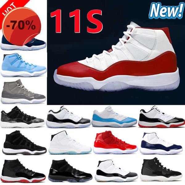

sandals xi jumpman 11 11s men women basketball shoes cherry pure violet cool grey bred 25th anniversary concord pantone gamma sports legend, Black