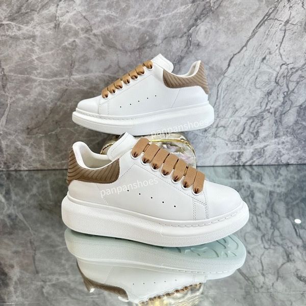 

designer sneakers vintage suede casual shoes calfskin platform shoe men women sneaker fashion increasing leather mesh trainers size34-46, Black
