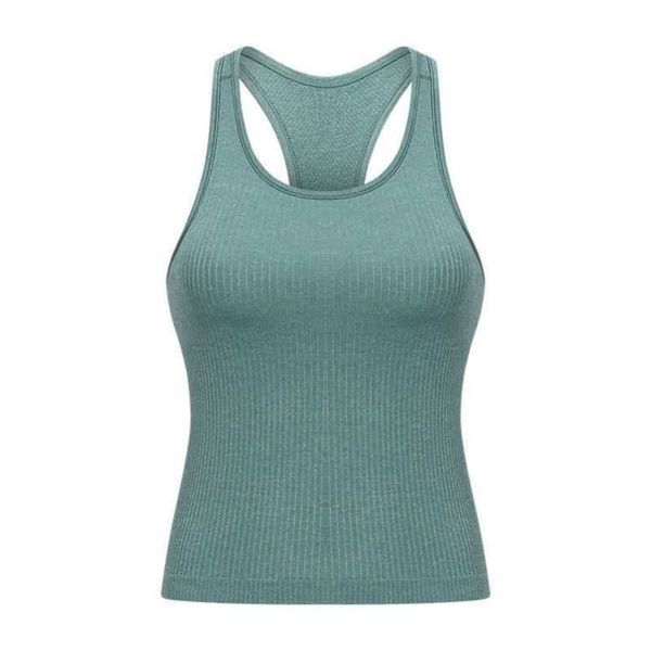 

slim lulus ribbed fit gym fitness workout tank women racerback sport training vest sleeveless shirts with built in bra7rre, White
