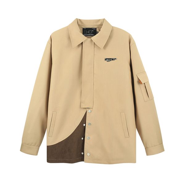 

streetwear loose spring shirts casual long sleeve hip hop, White;black