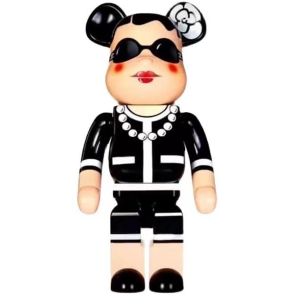 

bearbrick 28cm violent bear building blocks xiong xiang grandma tide brand ornaments doll hand-made blind box g-dragon gd children309l