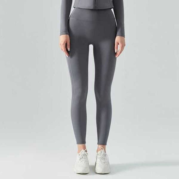 

wicking nude feeling running fitness pants tights lululemens94k5, Gray