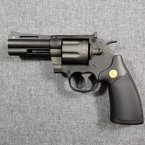 

colt python double action revolver toy gun pistol blaster launcher soft bullet shooting model for adults boys birthday gifts