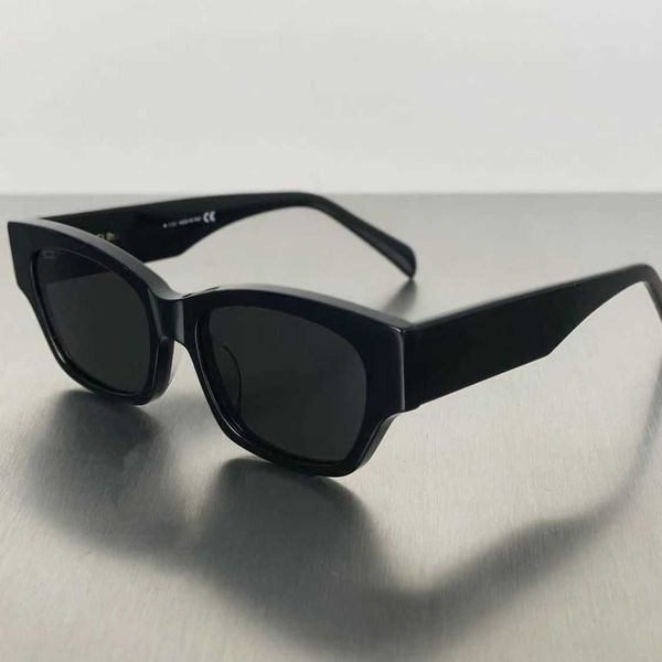 

2023 new letter sunglasses cl female sunglasses summer plate cat's eye female black, White;black