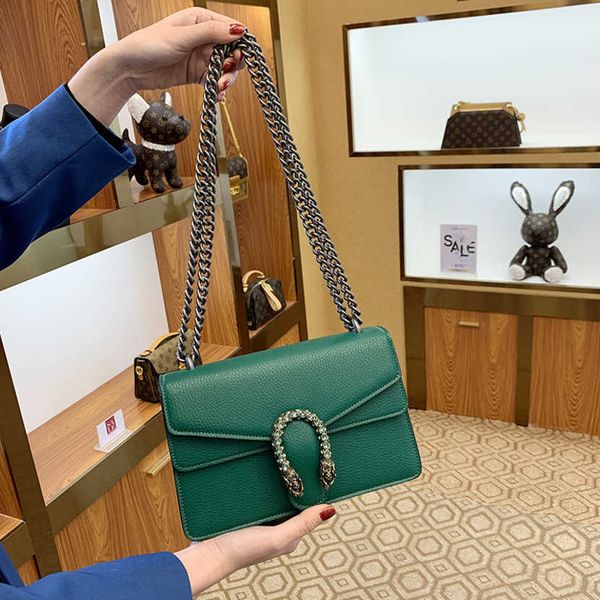 

bag women's chain design underarm bag single shoulder diagonal cross leather small one-shoulder simple messenger handbag purse