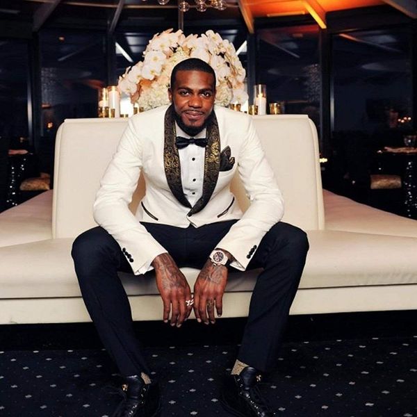 

new white wedding tuxedos 2023 pant with coat slim black man male blazer slim men suit for groom wedding guest wear one button satin groomsm, Black;gray