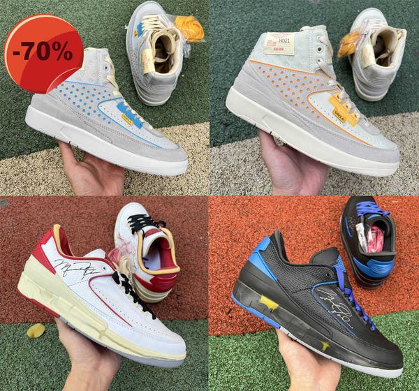 

sandals 2023 sandals authentic off 2 grey fog rattan athletic shoes union 2s low black royal varsity red white un/la men women outdoor sneak