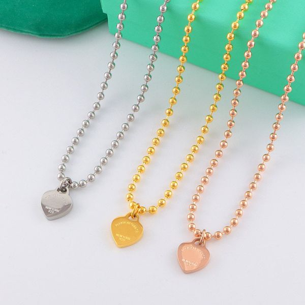 

fashion luxury womens cd necklace designer sterling silver jewelry cuban link chain designer double heart pendant necklaces coco crystal sto
