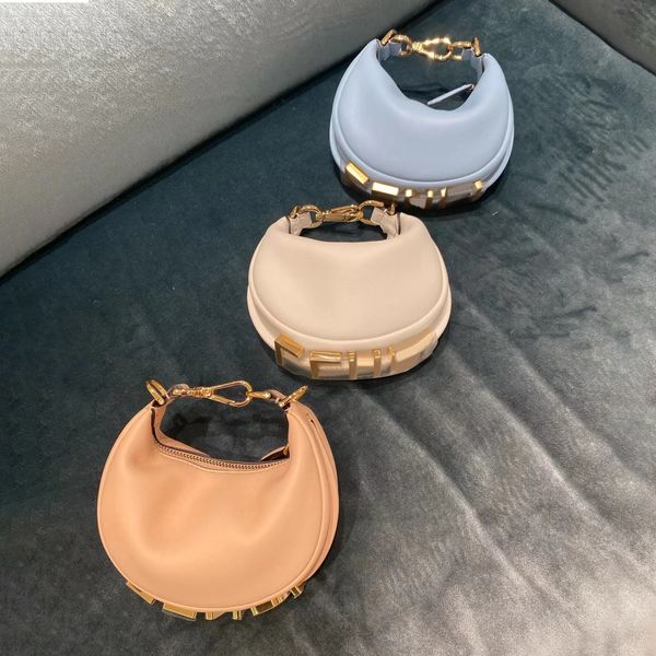 

luxury designers small half moon bag womens mens handle adjustable travel tote bag leather purses hobo shoulder straps clutch handbag crossb