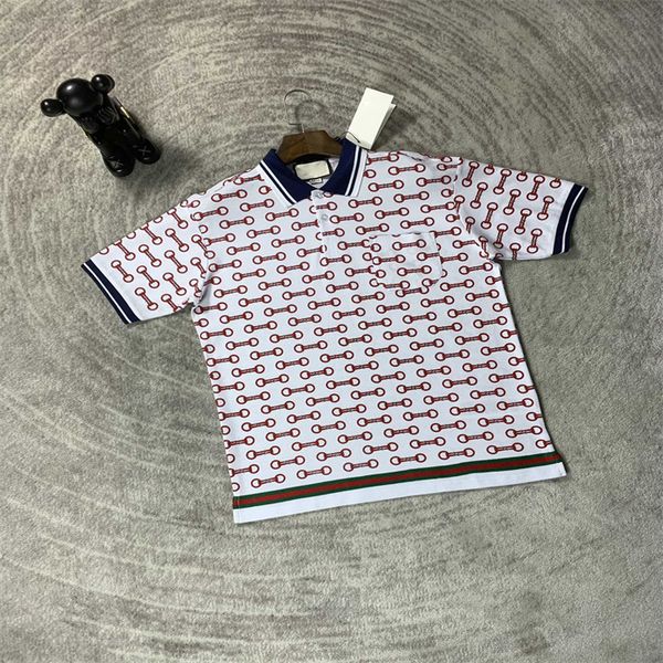 

new fashion london england polos shirts mens designers polo shirts high street embroidery printing t shirt men summer cotton casual t-shirts, White;black