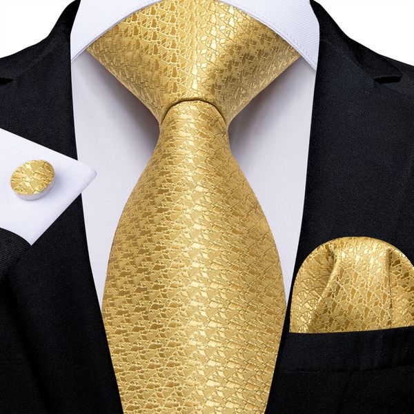 

bolo ties gold plaid silk for men 160cm wedding party business accessories necktie set handkerchief cufflinks 230217, Red