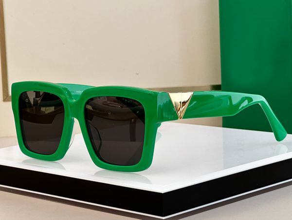 

1198 green grey square sunglasses for men designers sunglasses uv400 protection eyewear with box, White;black
