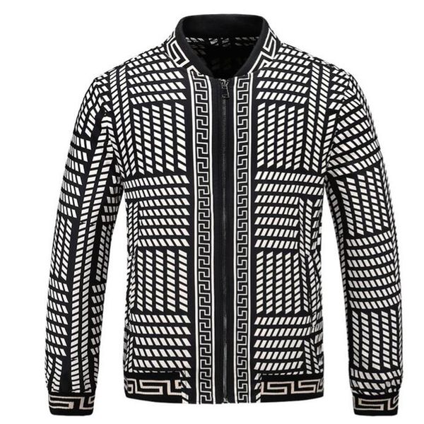 

world trend classic men's counter jacket fashion coat sweater street sweatshirt windbreaker sportswear shirt m--247z, Black;brown