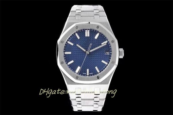

2023new zf ladies watch casual15500 watch v2 edition 41x10.4 mm cal.4302 all-in-one sapphire glass mirror steel case watchband waterproof fu, Slivery;golden