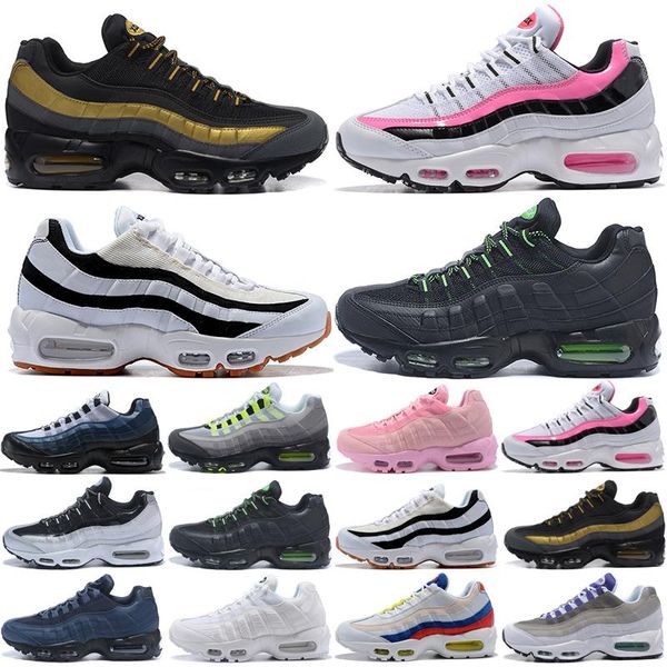 

classic 95 airmaxs mens running shoes greedy 3.0 chaussures 95s air neon triple black white grape dark army safari smoke grey red sports tra