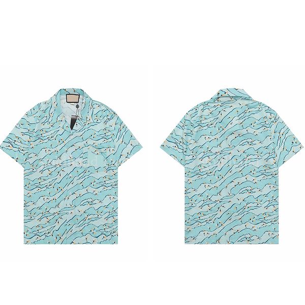 

men women star stripes printed spring summer fashion v neck button shirt casual loose t shirt vest, White;black