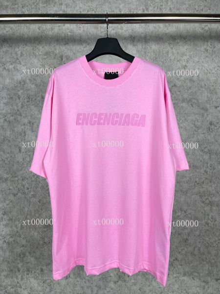 

23ss designer letter printed t shirts tee sweatshirt fashion high street short sleeves summer casual t-shirt breathable men women crew neck, Black;brown