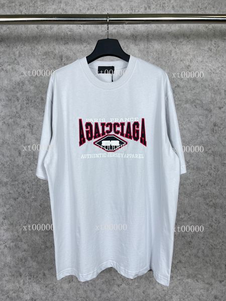 

23ss designer letter printed t shirts tee sweatshirt fashion high street short sleeves summer casual t-shirt breathable men women crew neck, Black;brown