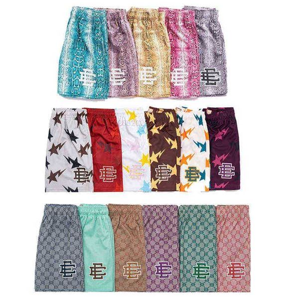 

men's shorts ee brand eric emanuel basic short fitness mesh breathable beach sports pants series summer gym workout casual 22s3ytpg03e, White;black