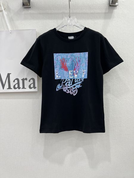 

fashion designer mens t shirt womens letter print short sleeve round neck cotton tees polo size loose fit s-l, White