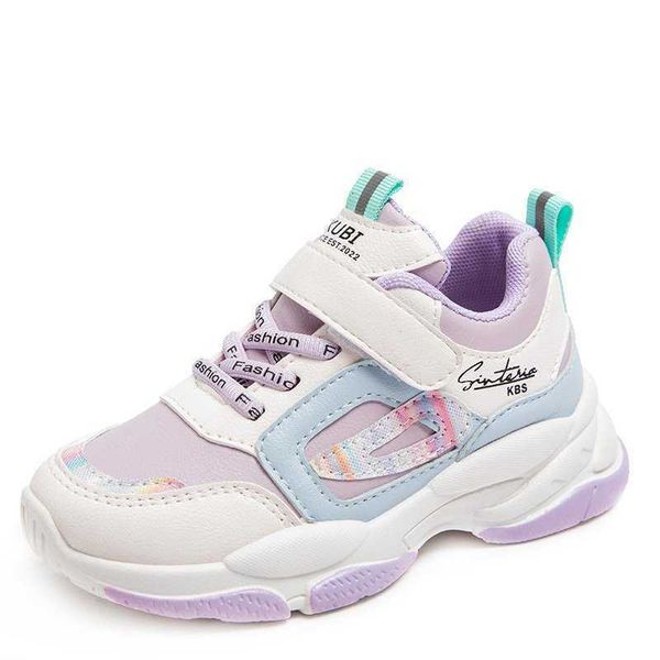 

spring new chil1en's mesh shoes breathable single shoes middle and large chil1en's leisure shoes girls' school white shoes fa, Black